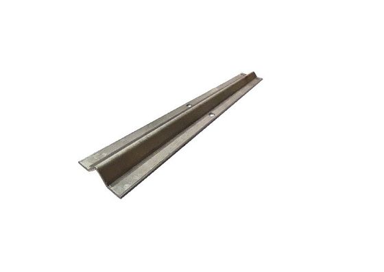 Voie 3m de porte de cannelure du plancher U de voie d'au sol de matériel de voie de porte de glissement de 16MM 20mm 6 mètres
