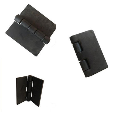 4&quot; X 4&quot; paires résistantes en acier soudables de papillon de porte de matériel noir de charnière