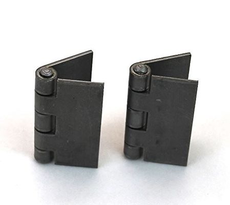 Charnière en acier de porte de bout de finition d'Unplated sans trou pour des portes en métal