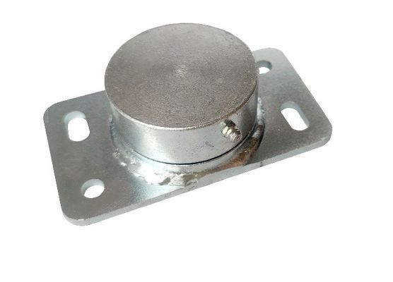 acier résistant d'oscillation de ferme de 40mm de porte de matériel inférieur de charnière avec la rotation de plat de barre ronde