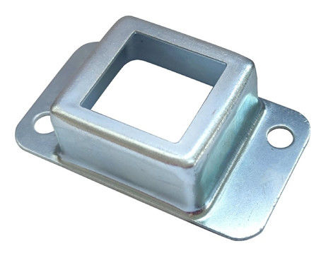 6&quot; 3&quot; poteau galvanisé couvre le plat en acier de poteau de support d'épaisseur de 6x6 4x4 2x4 1.5mm