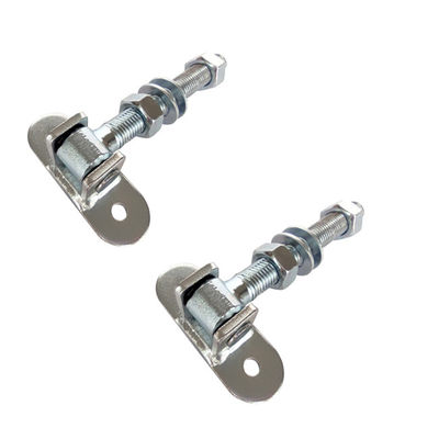 Charnières accrochantes de charnière réglable en acier de porte avec le plat à vis