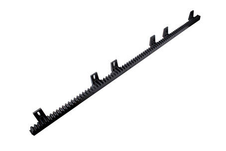 Plastique noir denté automatique électrique de la crémaillère de porte de polyamide en nylon M4