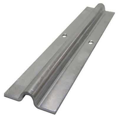 La cannelure de R8 R10 a galvanisé le rail en acier de matériel de voie de porte de glissement autour de la voie 3.5mm de porte de barre profondément