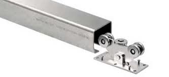 Glissement des matériaux en métal   matériel manufacturé de porte de fer de porte de glissement