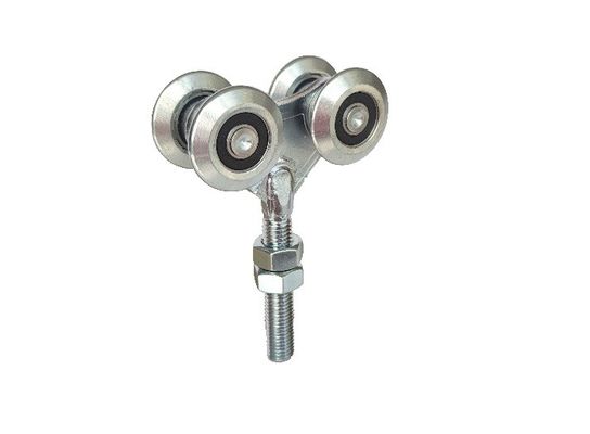 44mm 1,73 » fers blancs accrochants de zinc de rouleaux de porte coulissante avec l'incidence