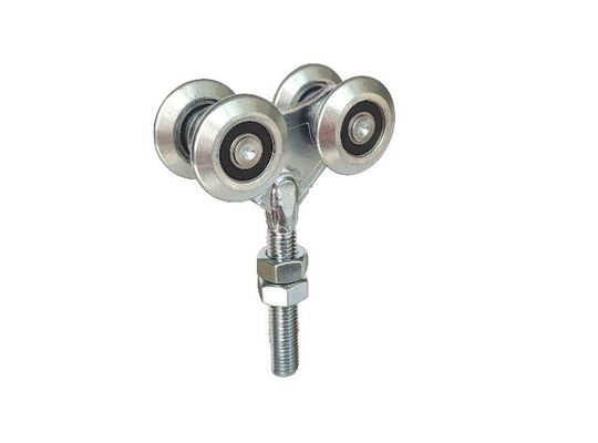 44mm 1,73 » fers blancs accrochants de zinc de rouleaux de porte coulissante avec l'incidence