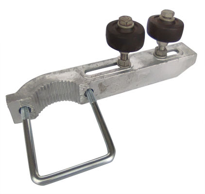 Le maillon de chaîne 3&quot; porte en porte-à-faux roule les rouleaux en porte-à-faux pour la barrière carrée Kit D158mm de tuyau