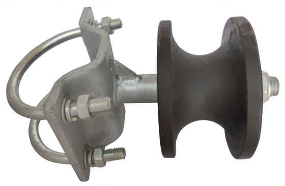 Le maillon de chaîne 3&quot; porte en porte-à-faux roule les rouleaux en porte-à-faux pour la barrière carrée Kit D158mm de tuyau