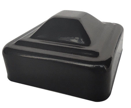 3 chapeau carré de courrier galvanisé de pouce par 100mm