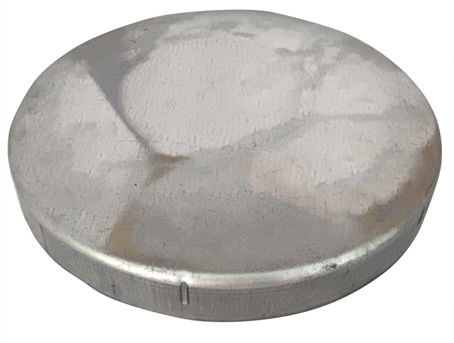 4 pouces 3 pouces 2 métal rond de Post Caps 100mm de barrière galvanisé par pouce