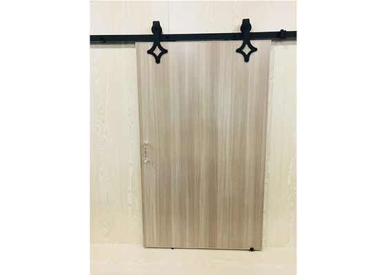 Bois de grange de matériel glissant les portes rustiques simples pour la pièce de diviseur de portes intérieures