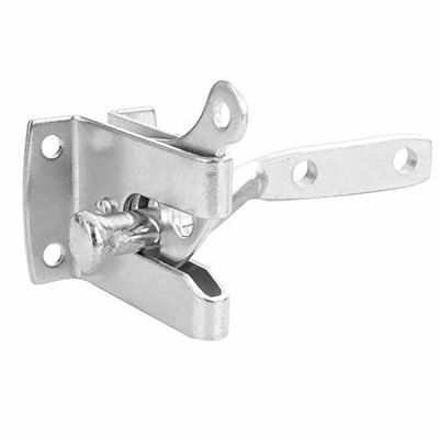 Ouvrez les solides solubles le verrou L de porte de boulon de porte coulissante d'acier inoxydable que forment réglable