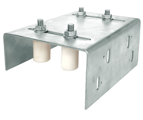 Rouleau de guide réglable de parenthèse de JNK doubles rouleaux en nylon avec de 1/2 » boulon