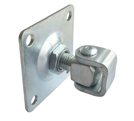 le blanc de fer a galvanisé avec la charnière réglable de réparation carrée de porte d'oscillation de plat