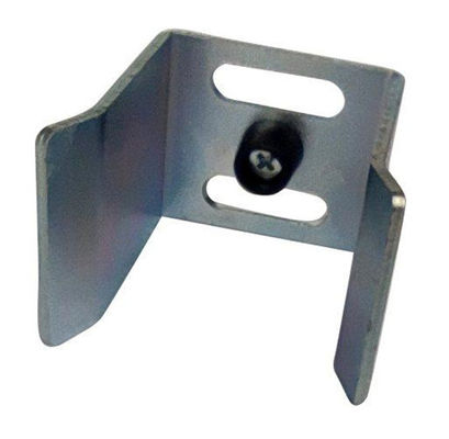Acier galvanisé 108mm blanc de Kit Catchers 54mm de rail de porte de glissement