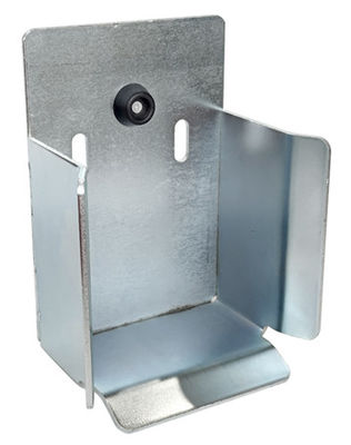 Parenthèse en porte-à-faux de receveur de bouchon d'extrémité de porte de glissement ouvrant 145mm de grande taille