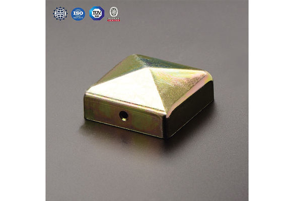 1,5 pouce 2 le courrier carré en métal de pouce 1/2 1 1/2 » couvre 5 X 5 3 X 3 4 X 4 avec le cou