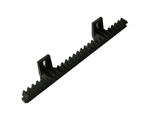 Ouvreur 34cm de porte de glissement de support et de pignon de barre d'acier 2 crochets du nylon noir M4 incorporé