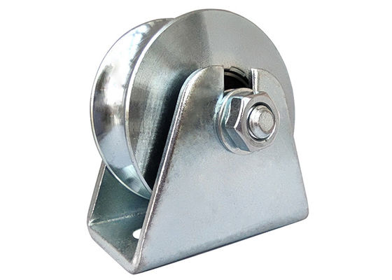 152.4mm rouleau de porte de roue de grande de glissement de 6 pouces double roue de porte