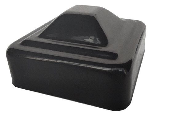 2&quot; 3&quot; 4&quot; Anti-UV noir enduit de poudre de Post Caps 115mm 135mm 150mm de barrière de place