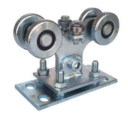 Rouleau réglable de rapport de porte de glissement de zinc du ruban 6203 avec 8 rouleaux