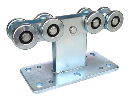 Chariot en porte-à-faux à roue de porte d'accouplement pour glisser le pignon de moteur