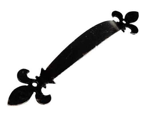 Poignée décorative de porte en acier noire tirer 180mm 7&quot; pour la porte ou la porte