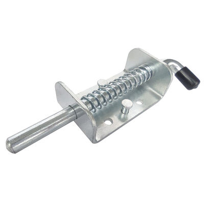 Résistance de la rouille galvanisée de serrure de verrou de ressort de 180mm