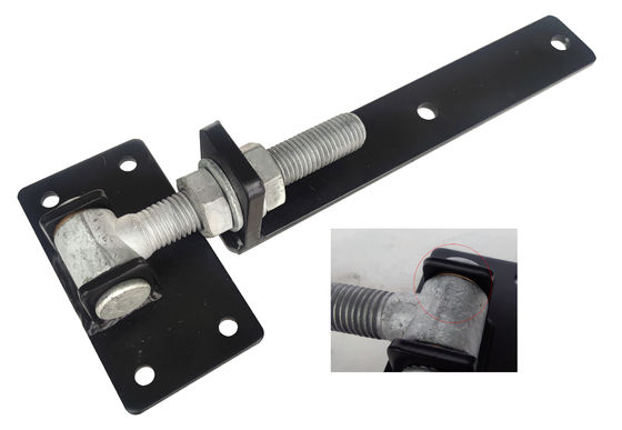 Fer de l'acier Q235 de Gate Hinges Adjustable de barrière de ferme