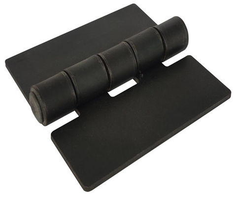 2&quot; 3&quot; 4&quot; 5&quot; 6&quot; le bout noir en acier de porte n'articulent aucune préparation de surface