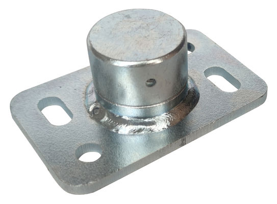 Métal tournant Q235 de charnière de pivot de porte de plat pour les portes légères et lourdes