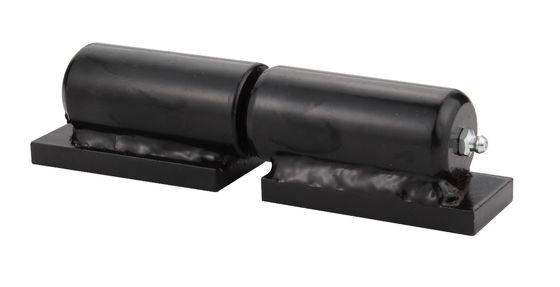 7&quot; BARIL RÉSISTANT DE PORTE ARTICULE LA POUDRE EN ACIER DE PORTE A ENDUIT NOIR