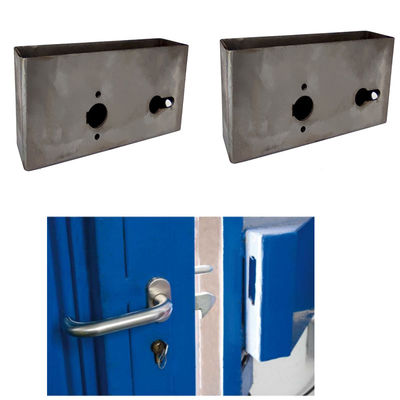 Boîte en acier de serrure de mortaise de couverture de porte de porte pour la serrure de porte coulissante