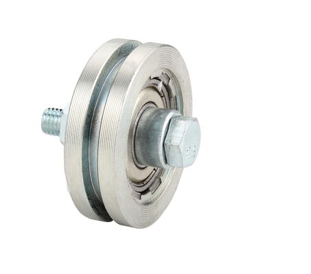 Roue de porte de glissement de cannelure de deux incidences U pour la porte d'oscillation