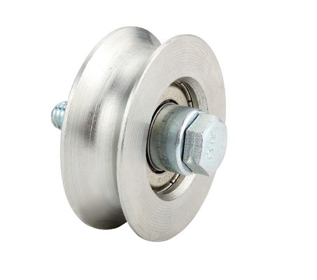 Roue de porte de glissement de cannelure de deux incidences U pour la porte d'oscillation