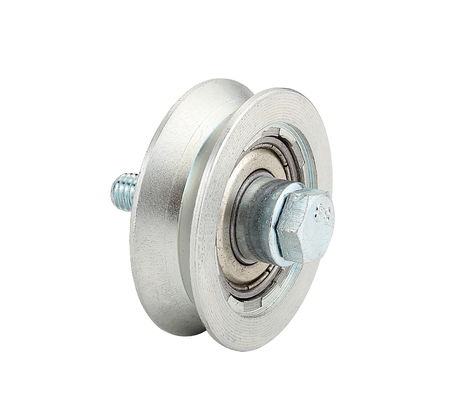 Roue de porte de glissement de cannelure de deux incidences U pour la porte d'oscillation