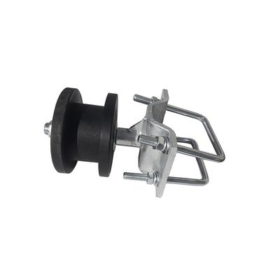 4&quot; rouleau de la meilleure qualité d'encorbellement de nylon de porte ronde a galvanisé