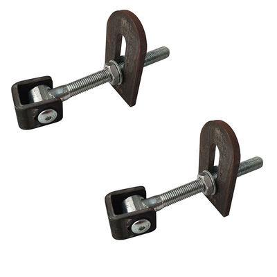 Charnière réglable de la porte Q235 avec les plats de support de soudure