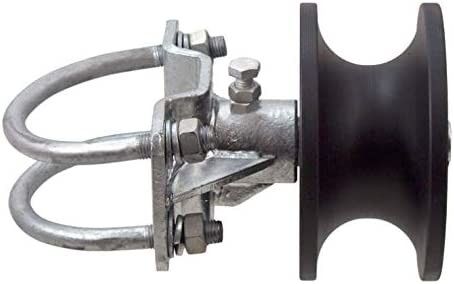 6&quot; en caoutchouc porte de roulement de roue pour portes de roulement/se pliantes