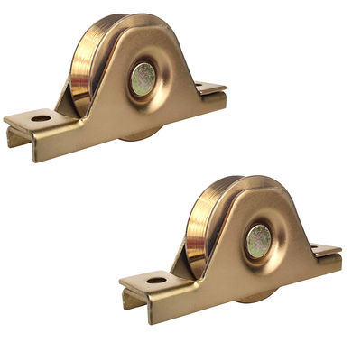 Kit automatique 4&quot; de roue de porte de glissement de matériel de porte de glissement cannelure V