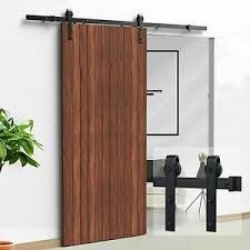Matériel coulissant vigoureux résistant Kit Super Smoothly de porte de grange et tranquillement simple et facile pour installer l'ajustement 60&quot; porte large