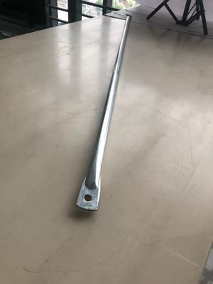 Câble du fer Q235 par l'intermédiaire d'argent de Para Banano ou de couleur jaune
