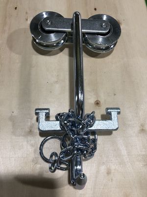 Câble du fer Q235 par l'intermédiaire d'argent de Para Banano ou de couleur jaune