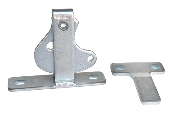 Verrous de porte ouverts faciles de porte de cour avec de l'acier de zinc de ruban de poignée
