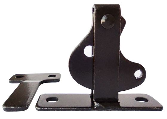 Verrous de porte ouverts faciles de porte de cour avec de l'acier de zinc de ruban de poignée