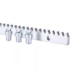Jet Rack Made Of White en nylon zinguent de luxe le support de luxe de luxe en acier du rail 2 4 6