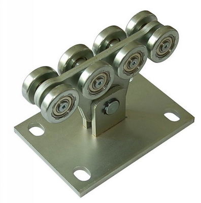 la porte de glissement d'encorbellement de 48mm roule 8 chariots résistants