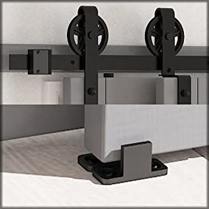 porte de grange de feuille galvanisée de 8ft la double roule ultra tranquille