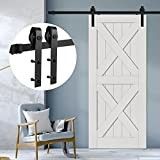 porte de grange de feuille galvanisée de 8ft la double roule ultra tranquille
